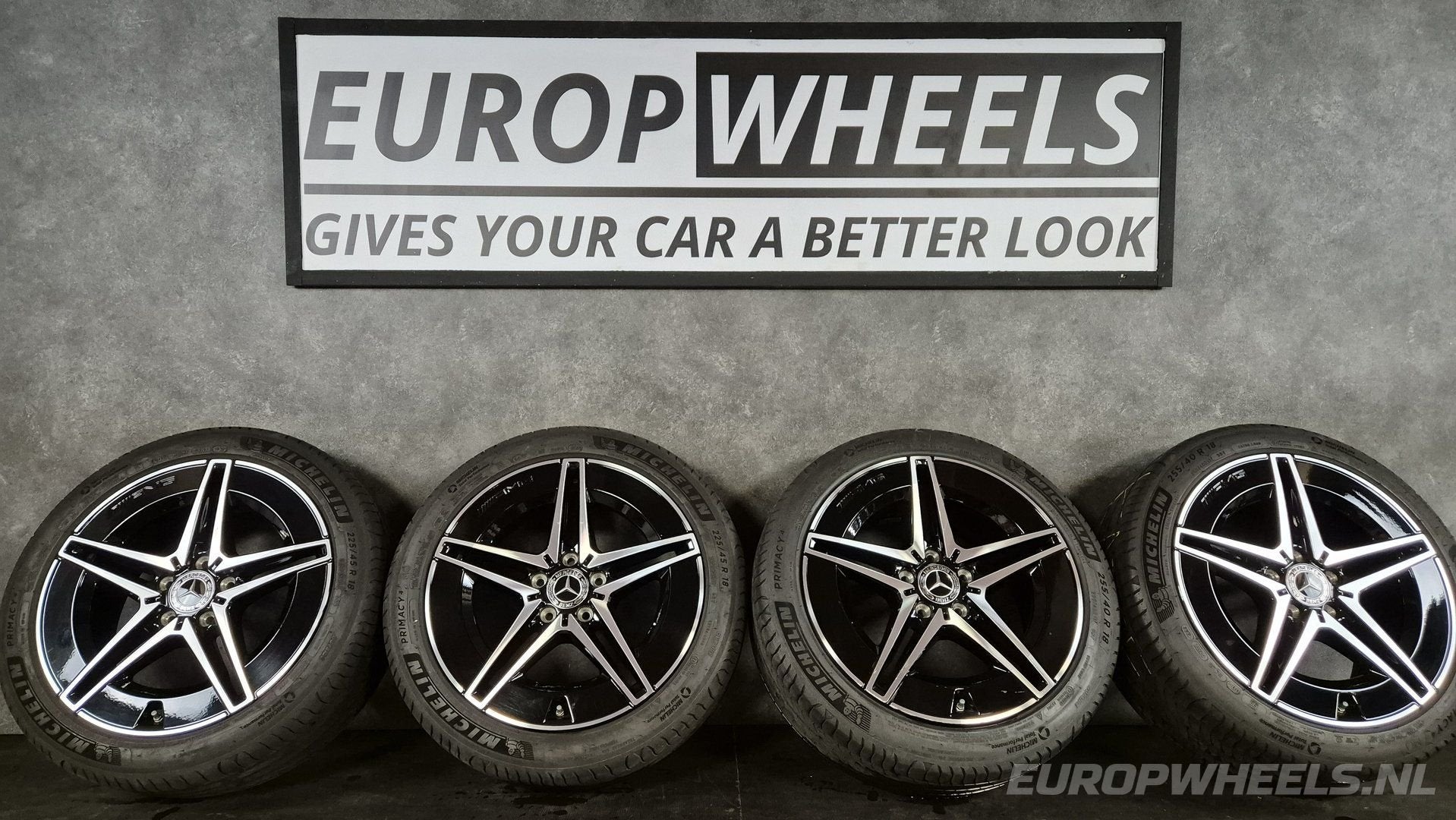 18 inch Mercedes C300e C300de C400e W206 S206 velgen, Auto-onderdelen, 18 inch, Gebruikt, 255 mm, -