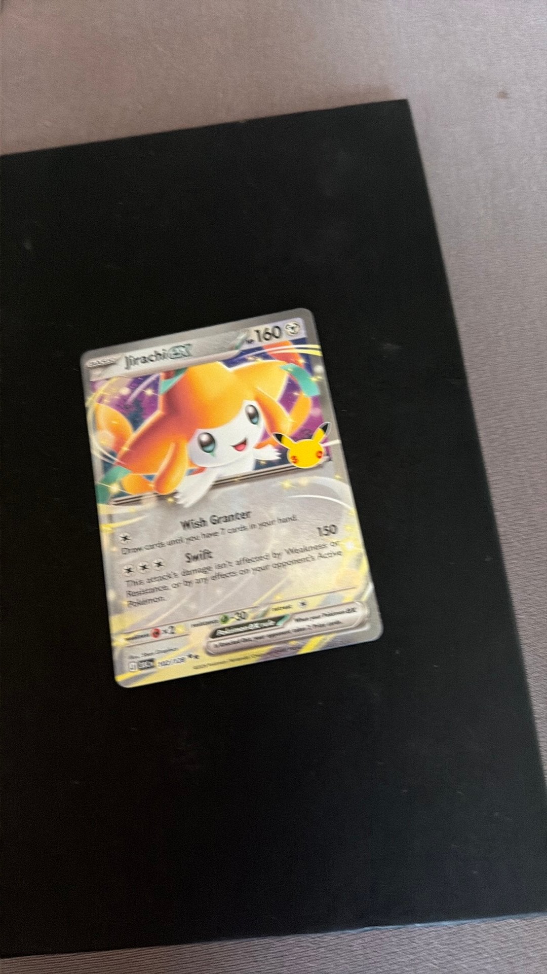Pokemon coffret des 30 ans jirachi ex, Ophalen, Zo goed als nieuw