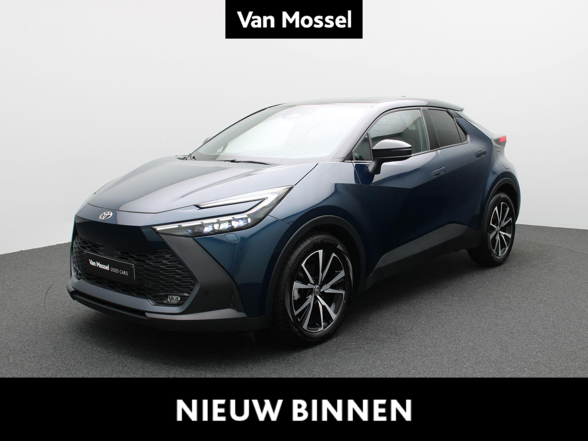 Toyota C-HR 1.8 Hybrid Prime Bi-Tone E-CVT NAVI | CAMERA | C, Auto's, Stof, Zwart, 4 cilinders, 109 g/km