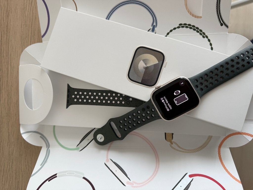 Apple iWatch serie 9 - 45 mm - nieuwstaat - kompleet, Conditie, IOS, Ophalen of Verzenden, Zo goed als nieuw