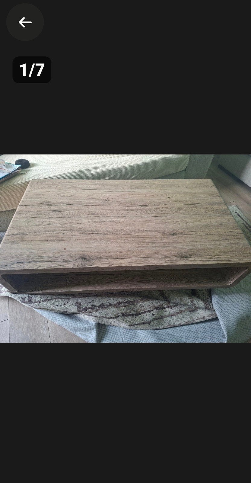 Table basse de salon effet bois., Enlèvement, Bois