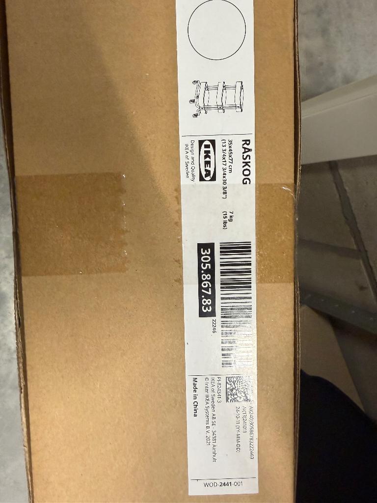 IKEA karretje, Ophalen of Verzenden, Nieuw