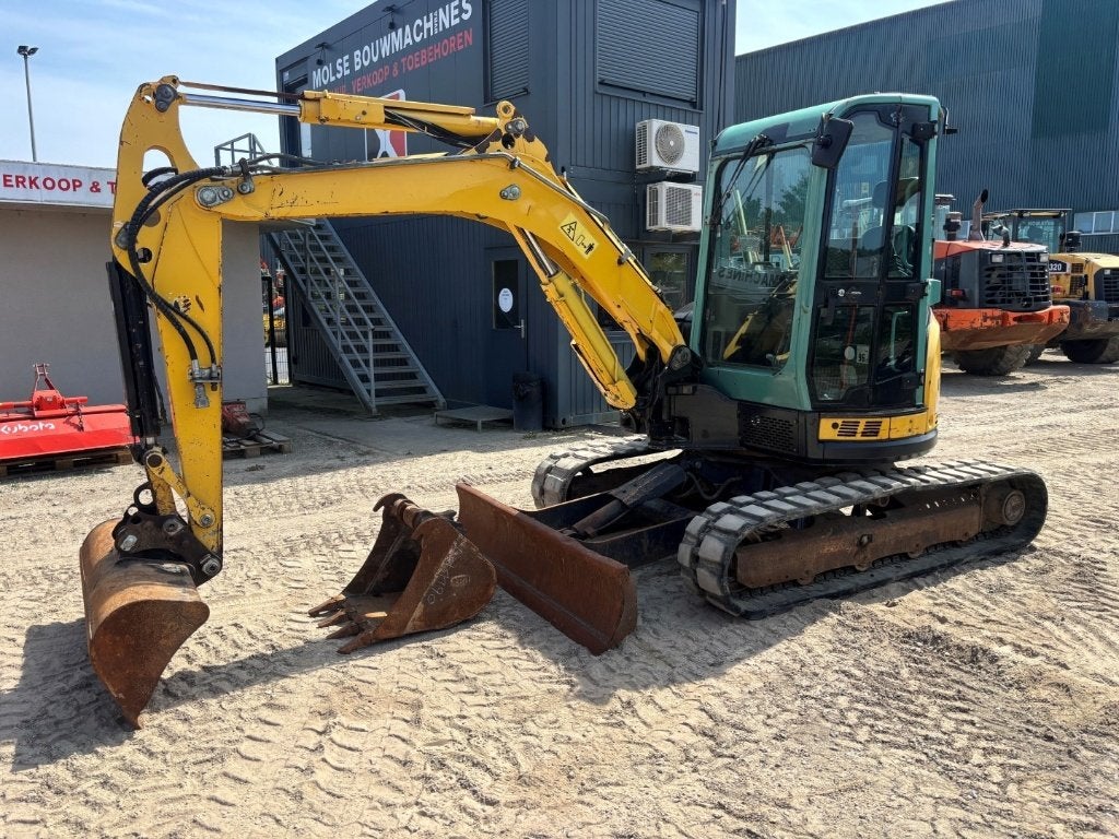 mini-pelle yanmar Vio 50 (4 677 heures), Enlèvement, Excavatrice