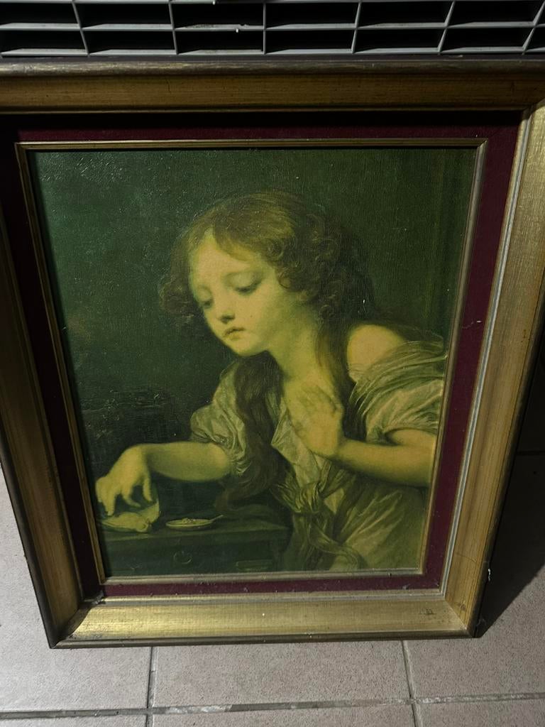Tableau ancien, Enlèvement