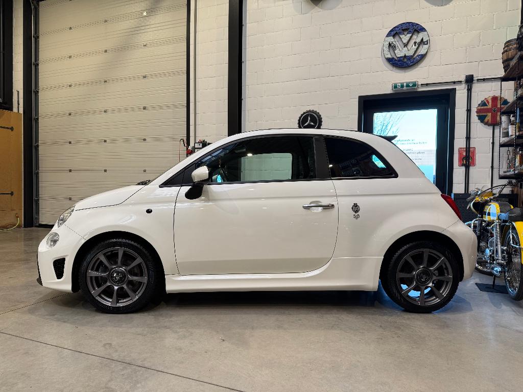 FIAT 500C ABARTH 57.000 KM - TOPSTAAT - 12M GARANTIE -, Auto's, Fiat, 4 zetels, 4 cilinders, Cabriolet, https://public.car-pass.be/vhr/ede4257b-7826-4b31-a497-db91bf44a37d