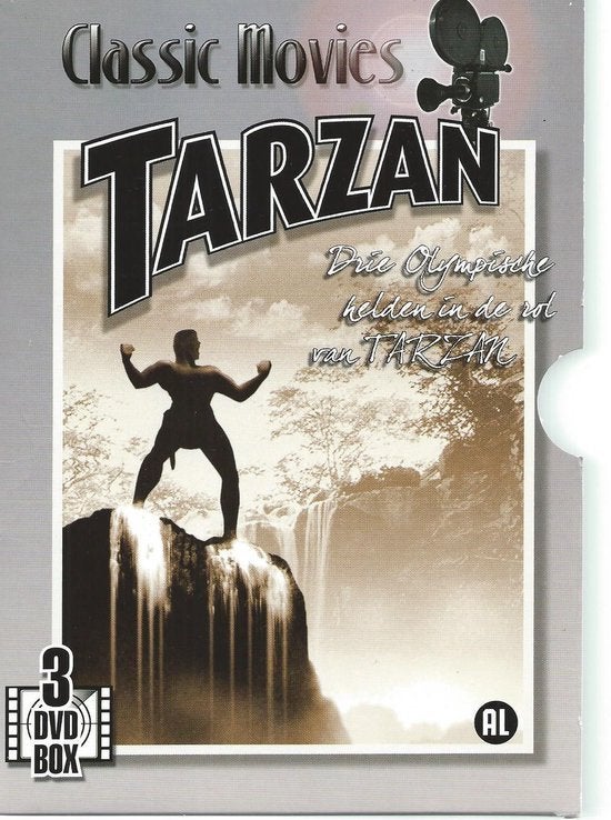 Classic movies, Tarzan, 3 dvd box met 3 Tarzan films, 5 euro, CD & DVD, DVD | Classiques, Anglais, Action et Aventure, Enlèvement ou Envoi
