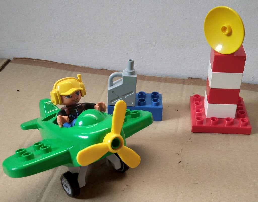 Little Plane - Duplo (Town) #10808 (2016), Ophalen, Gebruikt, Compleet, Duplo