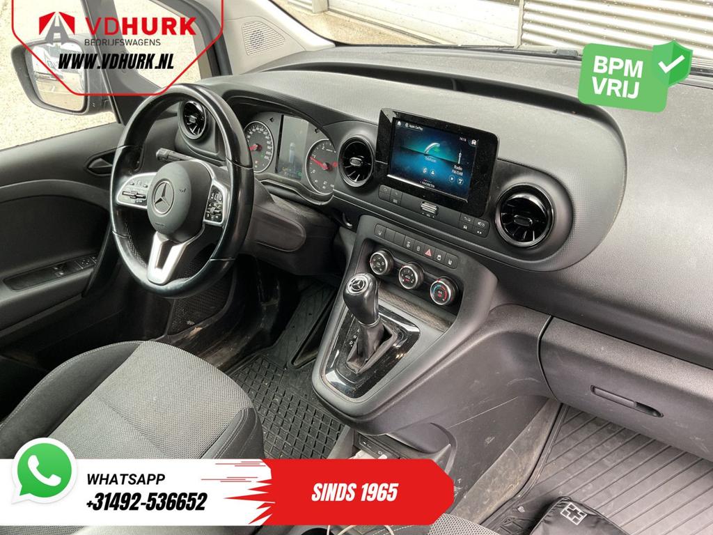 Mercedes-Benz Citan 110 CDI Aut. Carplay/ Stoelverw./ Cruise, Automaat, Zwart, Mercedes-Benz, Bedrijf