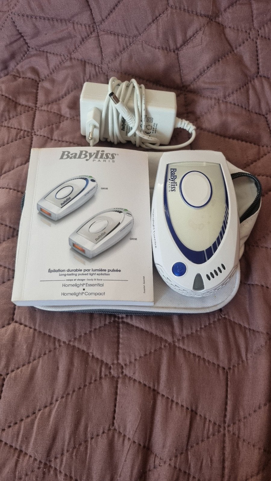 Epilateur Babyliss par lumière pulsée, Bijoux, Sacs & Beauté, Enlèvement ou Envoi, Comme neuf
