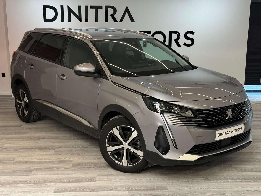 Peugeot 5008 1.5 BlueHDI Allure 360/LED/Carplay/Cruise, Argent ou Gris, Achat, Euro 6, Entreprise