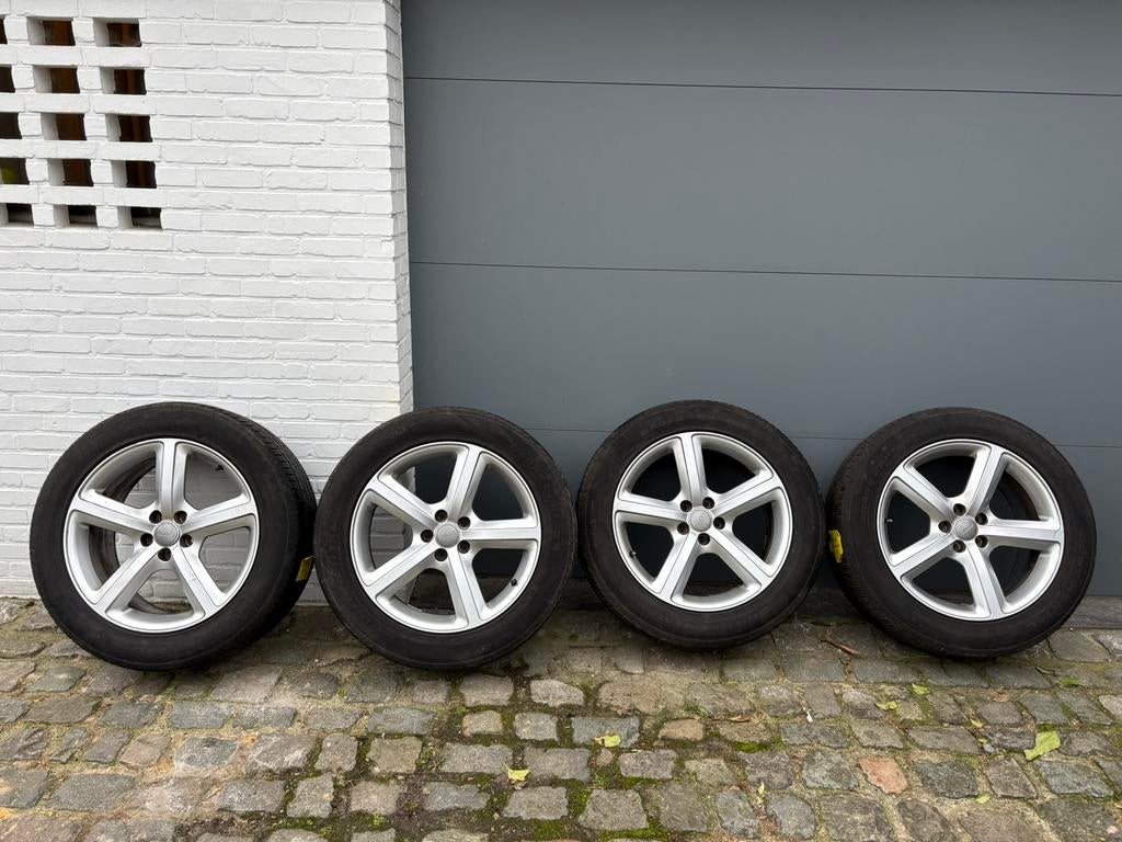 Originele Audi velgen 19” Q5 met zomerband, Ophalen, Zomerbanden, Velg(en)