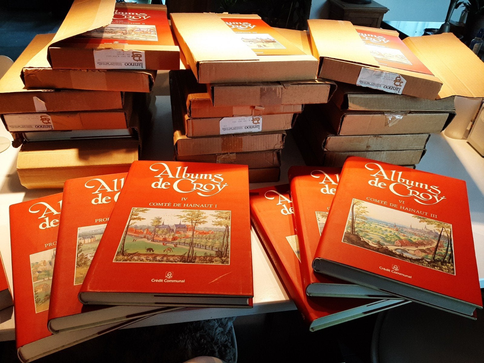 26 albums van Croy - complete collectie (nieuwstaat), Boeken, Atlassen en Landkaarten, Ophalen of Verzenden, Frankrijk