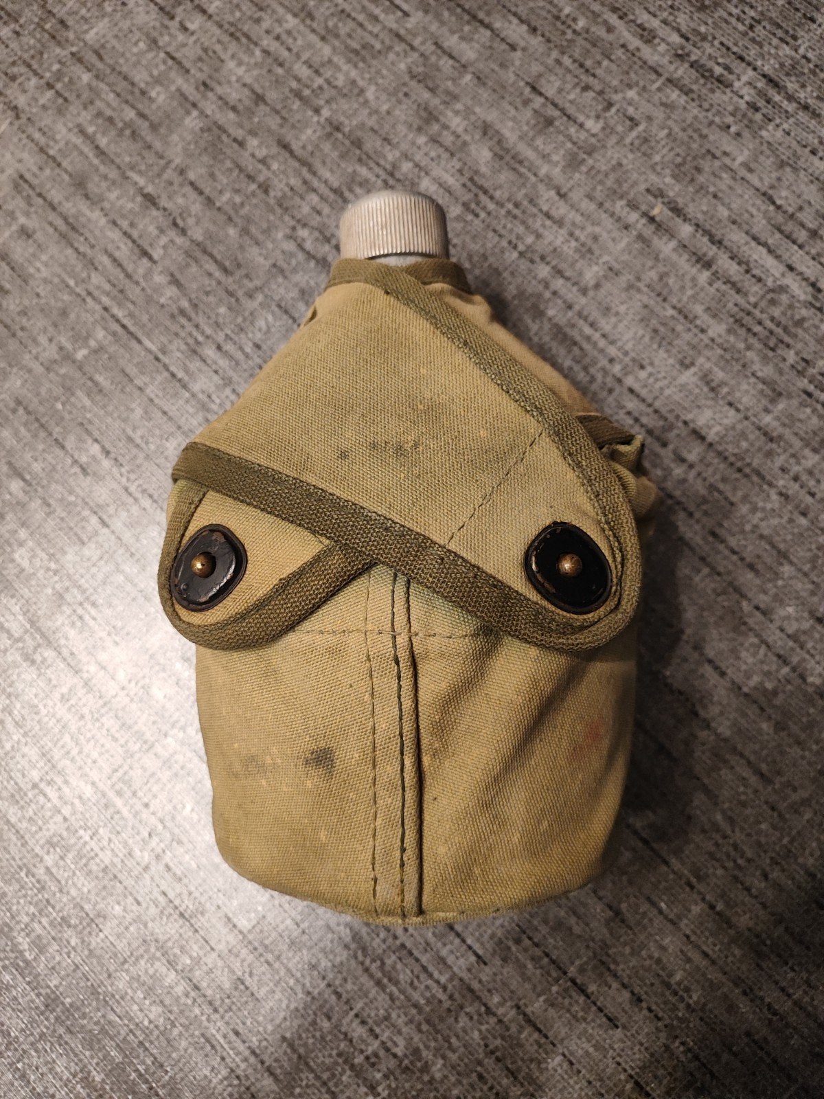 Gourde USMC quart gravé, Verzamelen, Ophalen of Verzenden
