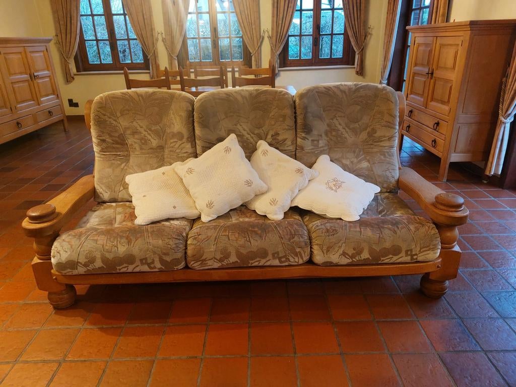 Massief eiken salon, Huis en Inrichting, Ophalen