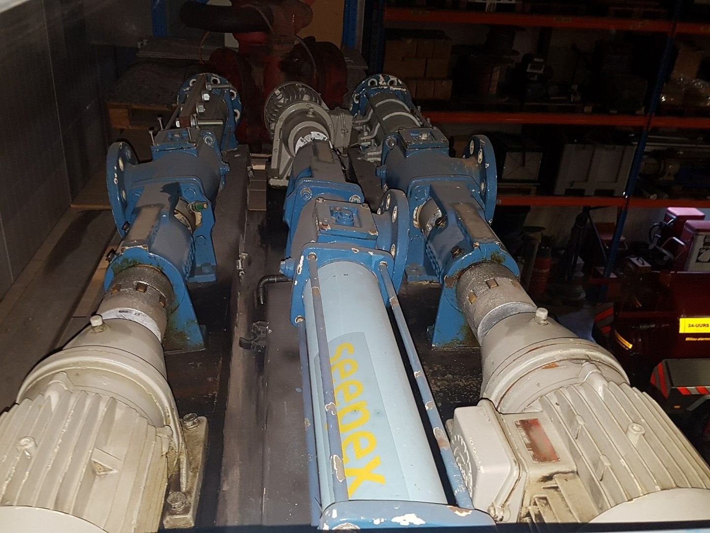 Diverse SEEPEX slibpompen / wormpompen met elektromotor – in, -, Utilisé, -, -