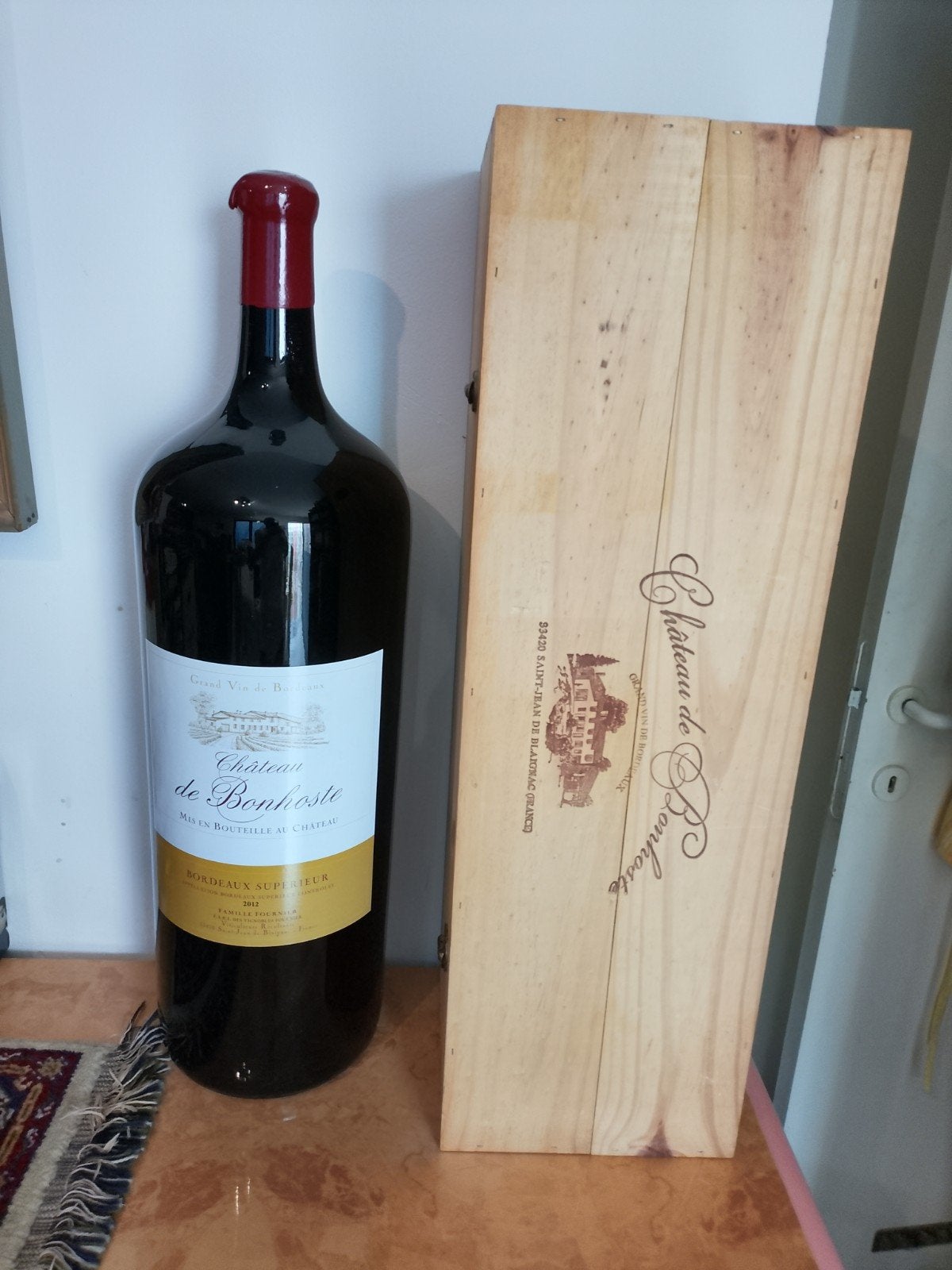 château Bonhoste 18 litres, Collections, Enlèvement