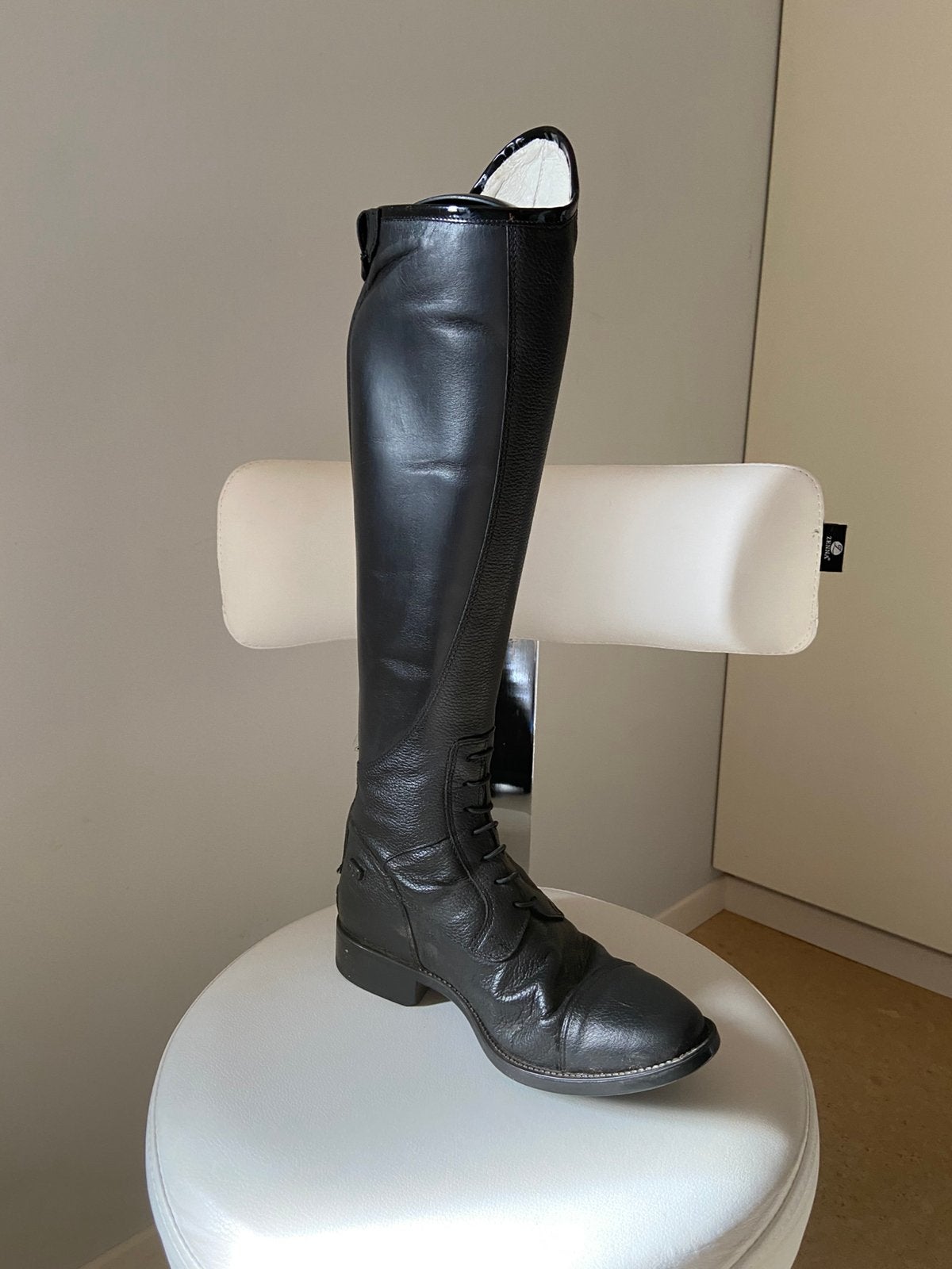 Lederen rijlaarzen, Dieren en Toebehoren, Paardrijkleding, Ophalen, Zo goed als nieuw