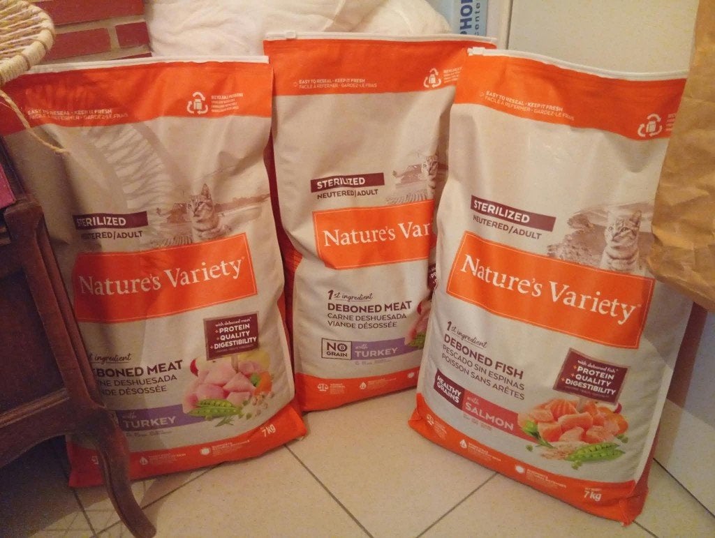 Croquettes chat Nature's Variety, Enlèvement, Neuf