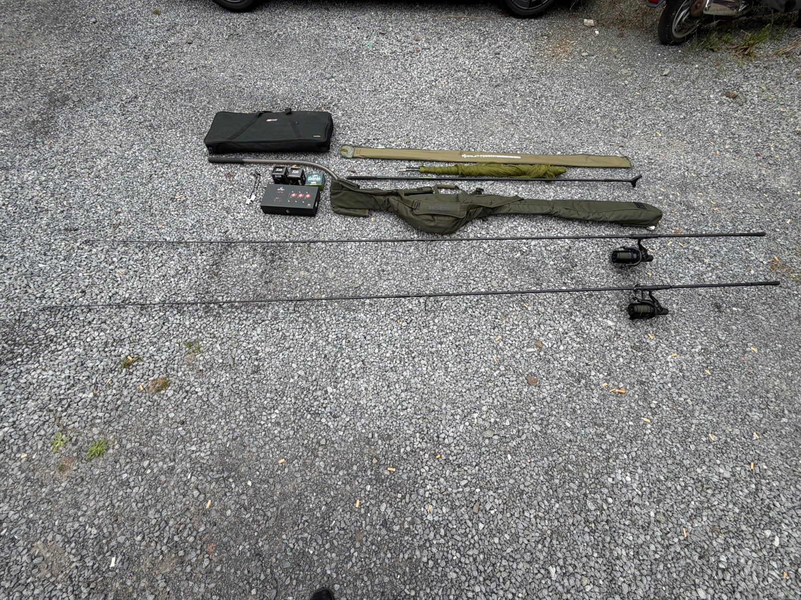 COMPLETE PROFESSIONELE KARPERSET €550, Ophalen, Complete set