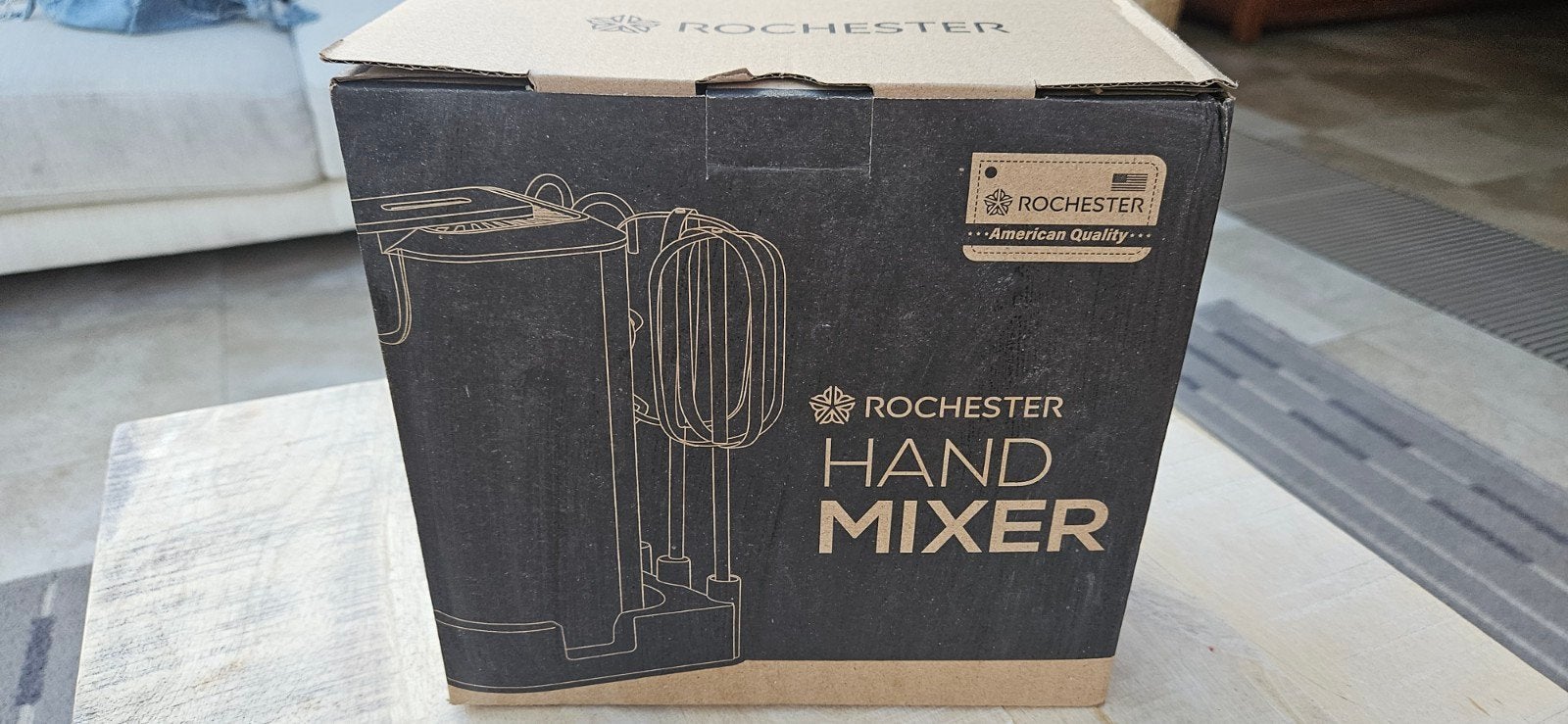 Handmixer 250W - nieuw, 1 tot 2 liter, Ophalen, Nieuw, 3 snelheden of meer