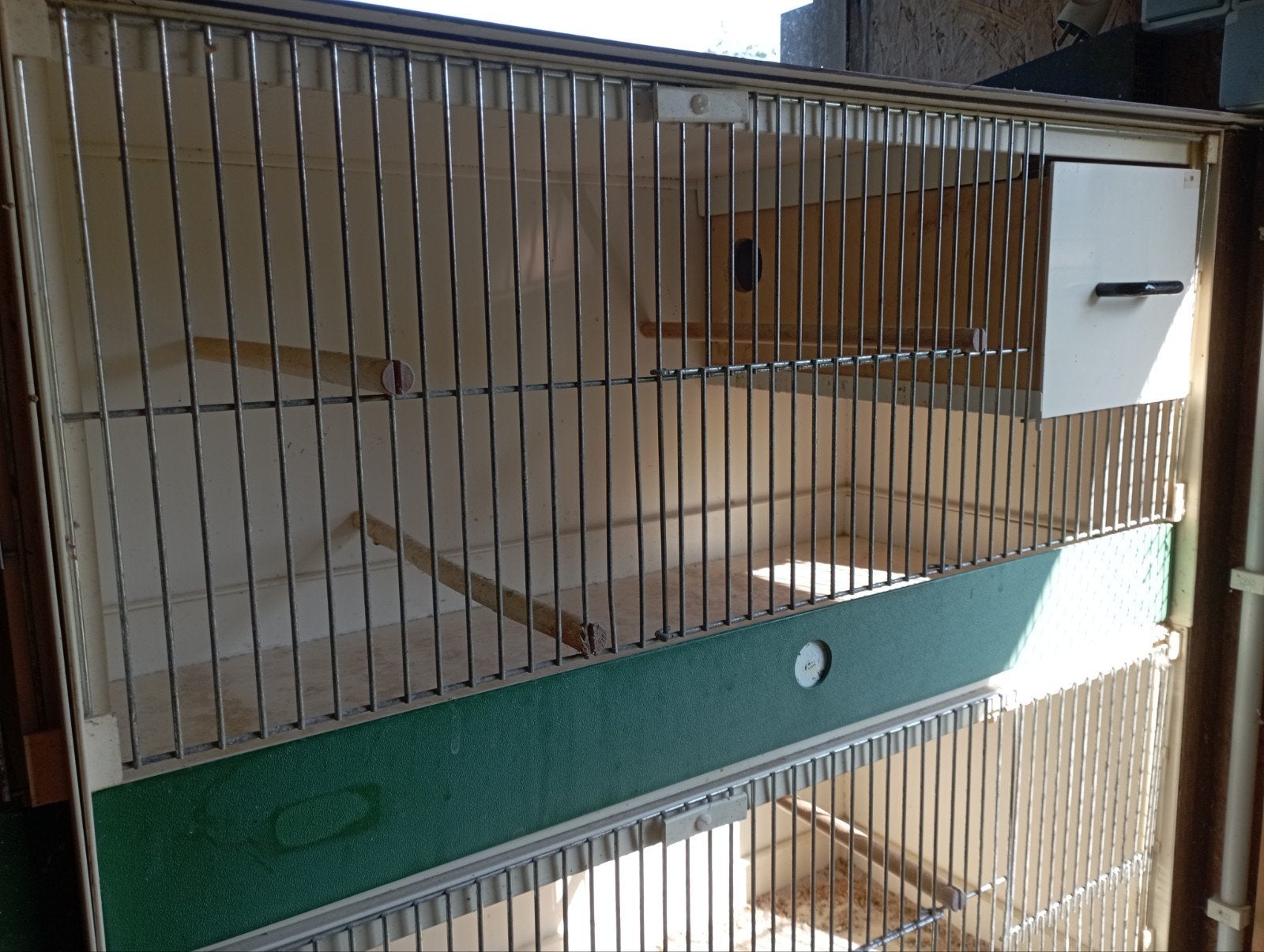 Heesakkers kweekkooien, Dieren en Toebehoren, Ophalen, Gebruikt, Kunststof, Broedkooi of Kweekkooi