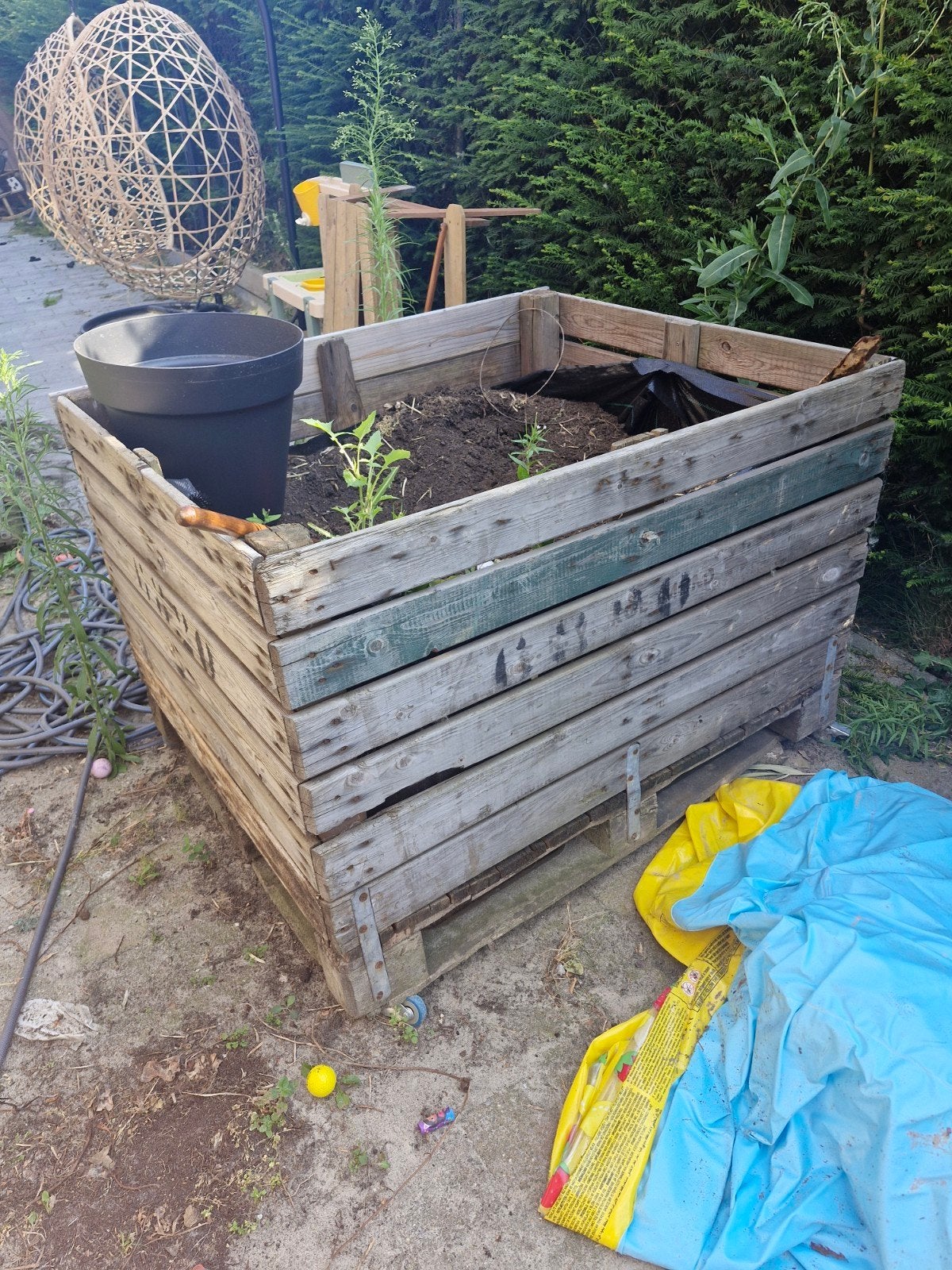 fruitkisten, Jardin & Terrasse, Enlèvement, Utilisé, Bois