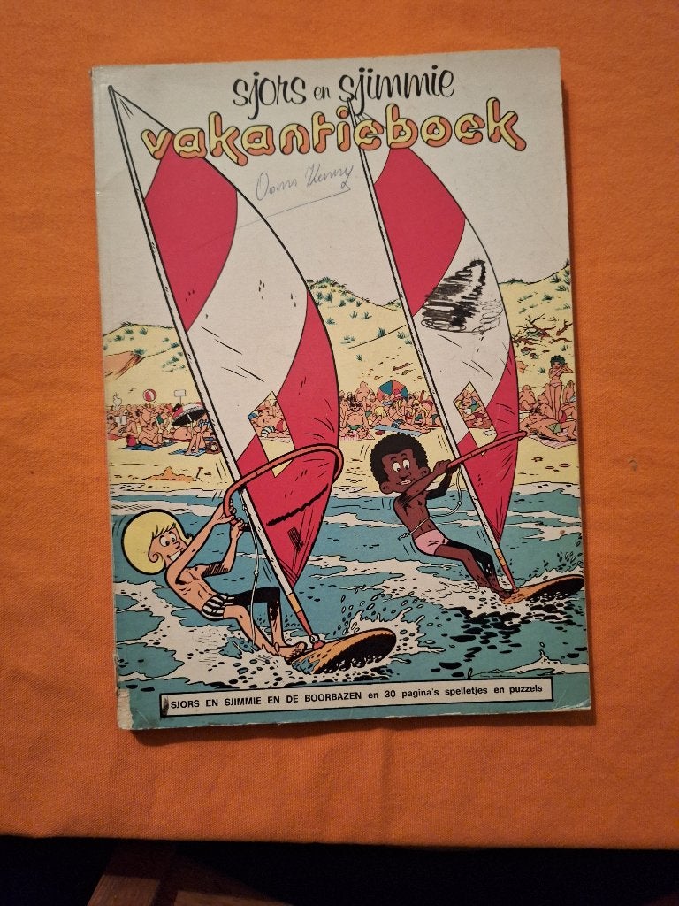 Sjors en Sjimmie vakantieboek, Boeken, Eén stripboek, Ophalen of Verzenden, Gelezen