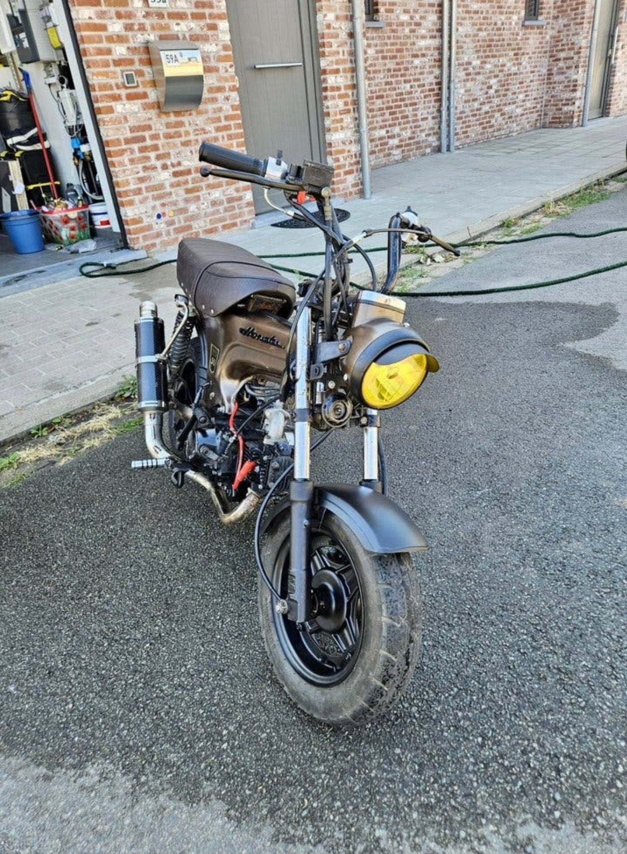 Skyteam dax (limited edition bruin), Fietsen en Brommers, Ophalen, Overige modellen, 49 cc, 4 versnellingen