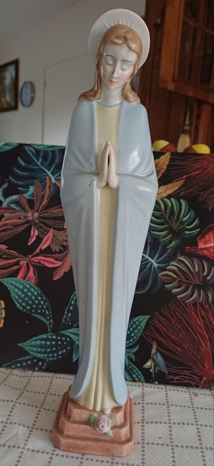 Zeer mooi Maria beeld 30cm, Antiek en Kunst, Ophalen