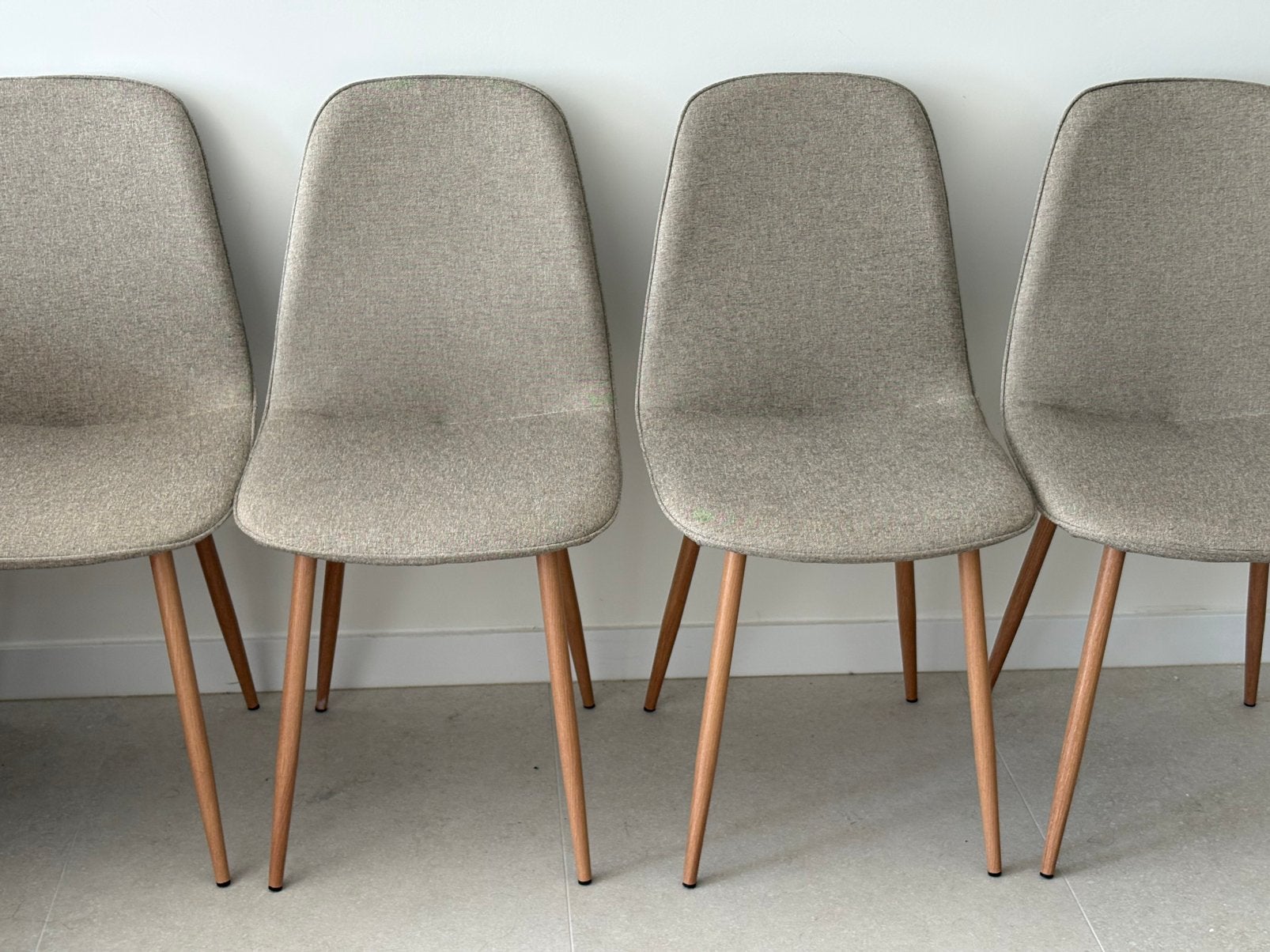 Te Koop: 4 Zo Goed Als Nieuwe Stoelen “€27 per stoel.”, Huis en Inrichting, Stoelen, Ophalen, Overige kleuren, Zo goed als nieuw