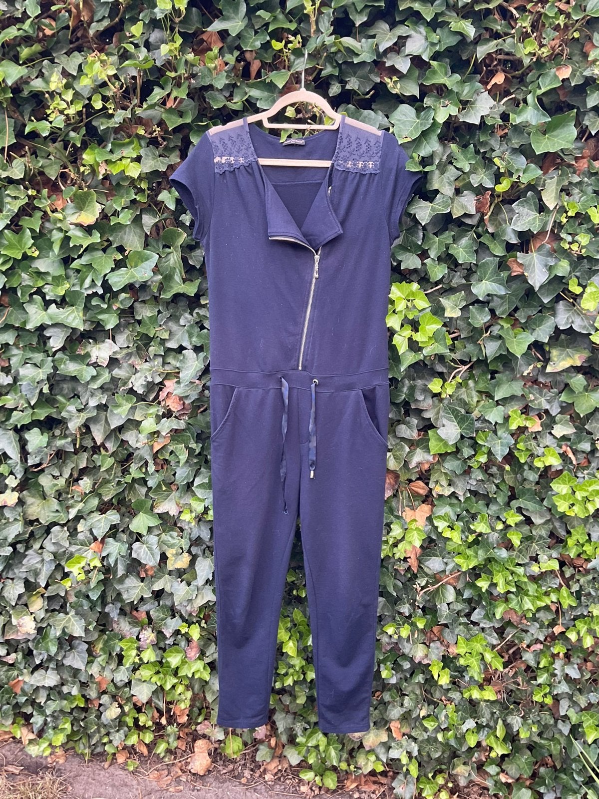 Jumpsuit Saint Germain Paris maat 38, Kleding | Dames, Jumpsuits, Ophalen, Zo goed als nieuw, Maat 38/40 (M)