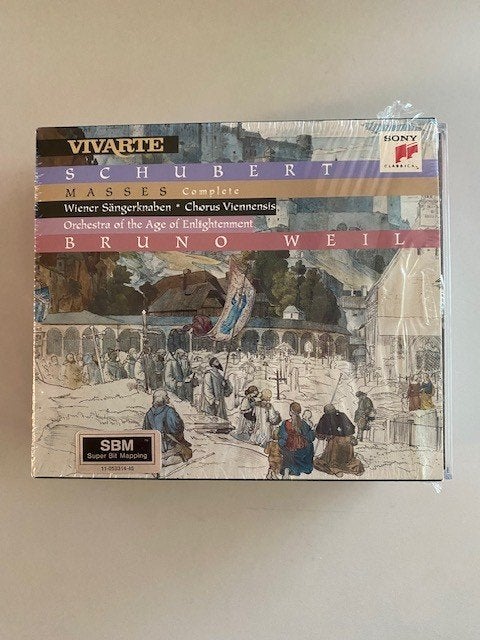 Schubert - – Masses Complete  4cd Box set, Cd's en Dvd's, Boxset, Schubert, Overige typen, Ophalen of Verzenden