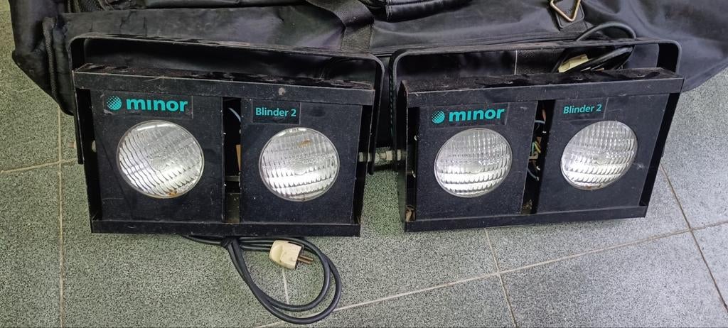 2 Coemar minor vintage blinders, Musique & Instruments, Lumières & Lasers, Enlèvement