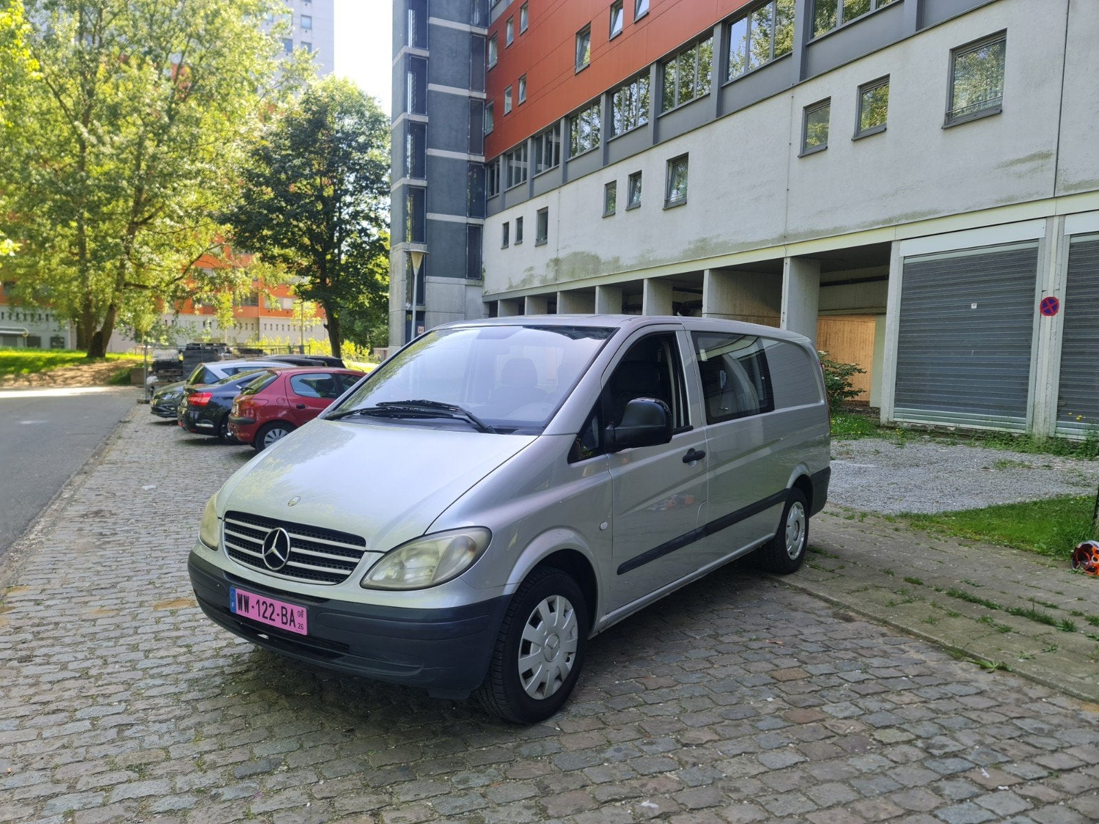 Mercedes vito 111 cdi places 4+1 utilitaires airco, Autos, Entreprise, 2 places, Alcantara, 210 g/km