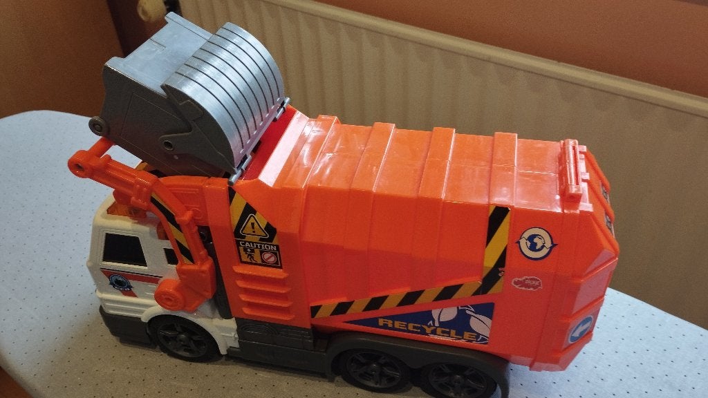 Dickie Toys - Camion poubelle, Enlèvement, Utilisé