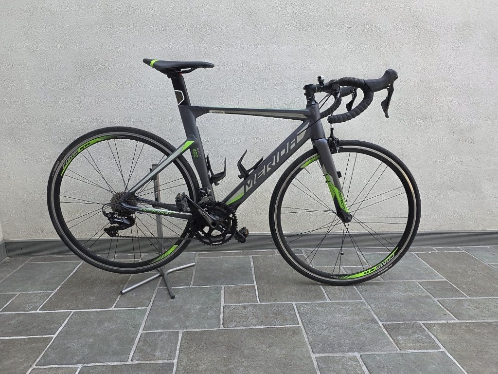 Koersfiets Merida  Reacto 400, Velgrem, Aluminium, 49 tot 53 cm, Zo goed als nieuw