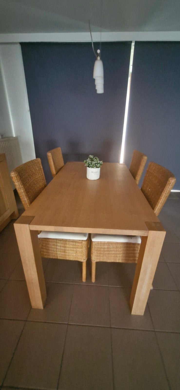 eettafel  te koop, Ophalen, Gebruikt