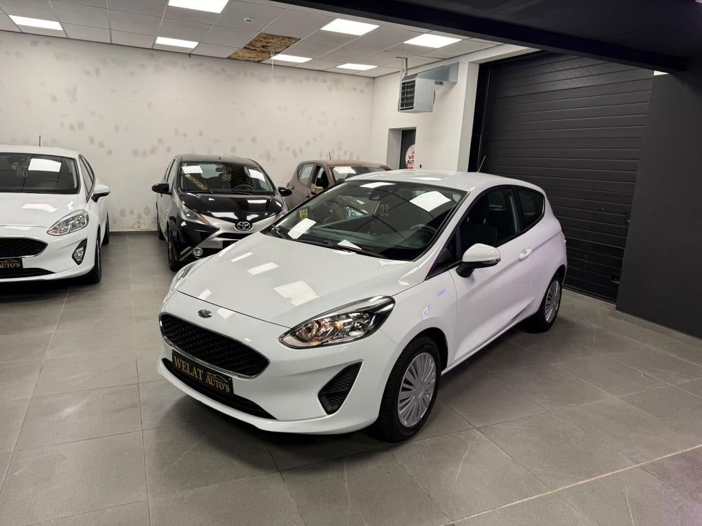 FORD FIESTA 102.000KM BENZINE TOPSTAAT, Auto's, Bluetooth, Wit, Bedrijf, Handgeschakeld