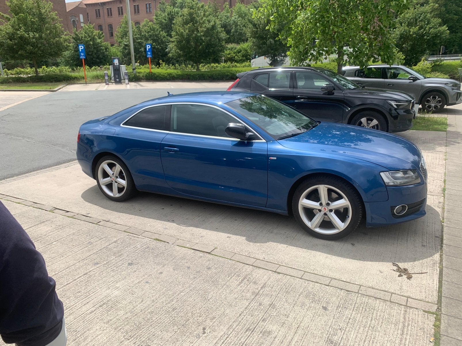 Audi A5, Auto's, Audi, Voorwielaandrijving, Euro 5, Blauw, Handgeschakeld