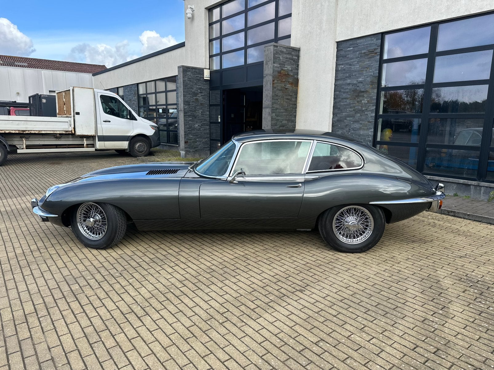 Jaguar type E 4.2 2+2 restaurée a neuf, Auto's, Bedrijf, Te koop, Jaguar