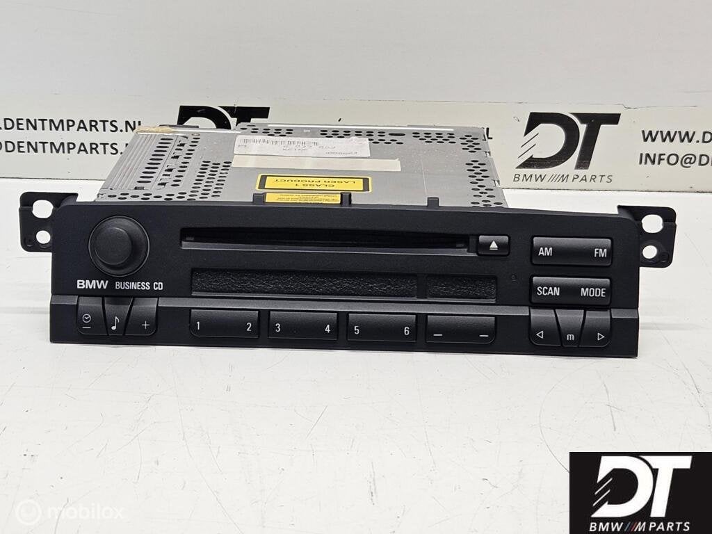 Autoradio CD BMW 3-serie E46 ('98-'05) 65106927902, Autos : Pièces & Accessoires, Enlèvement ou Envoi, Utilisé, BMW, BMW