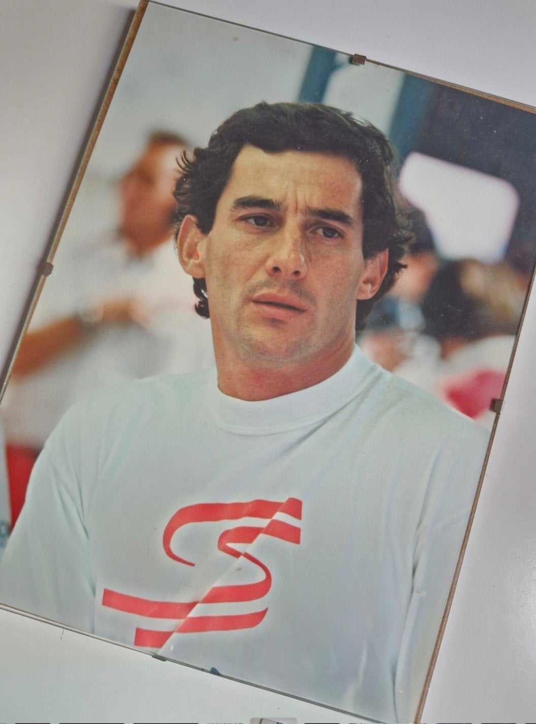 Ayrton Senna photo originale Belgique 1993, Enlèvement