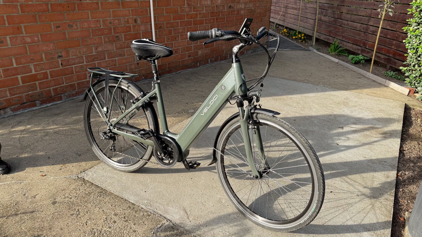 Elektrische fiets Veloci Lady Crater Grey 48 Vivid, Ophalen, Zo goed als nieuw, Versnellingen