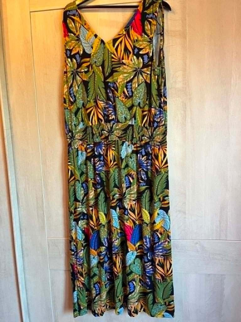lang kleed paprika stretch xl 50, Paprika, Ophalen of Verzenden, Zo goed als nieuw, Jurk