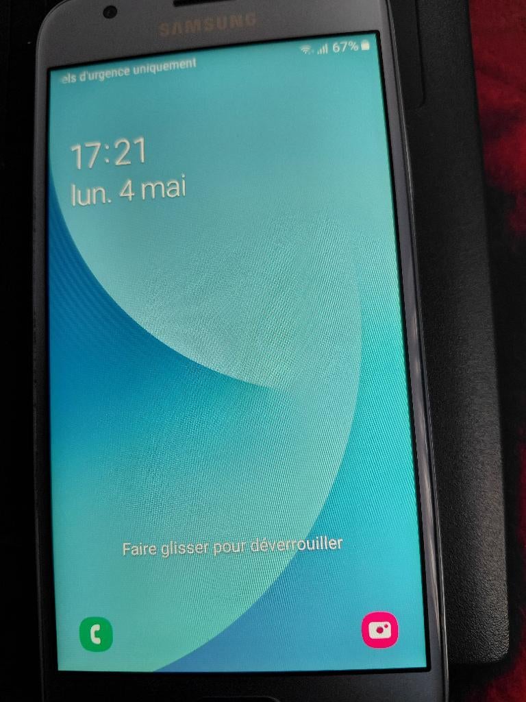 SAMSUMG GALAXY J3, Télécoms, Téléphonie mobile | Housses, Coques & Façades | Samsung, Reconditionné, Enlèvement