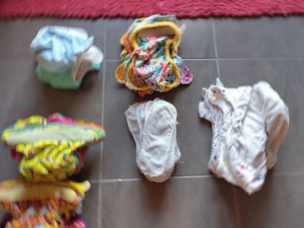 Wasbare luiers new born, Ophalen of Verzenden, Gebruikt, Overige typen, Overige merken