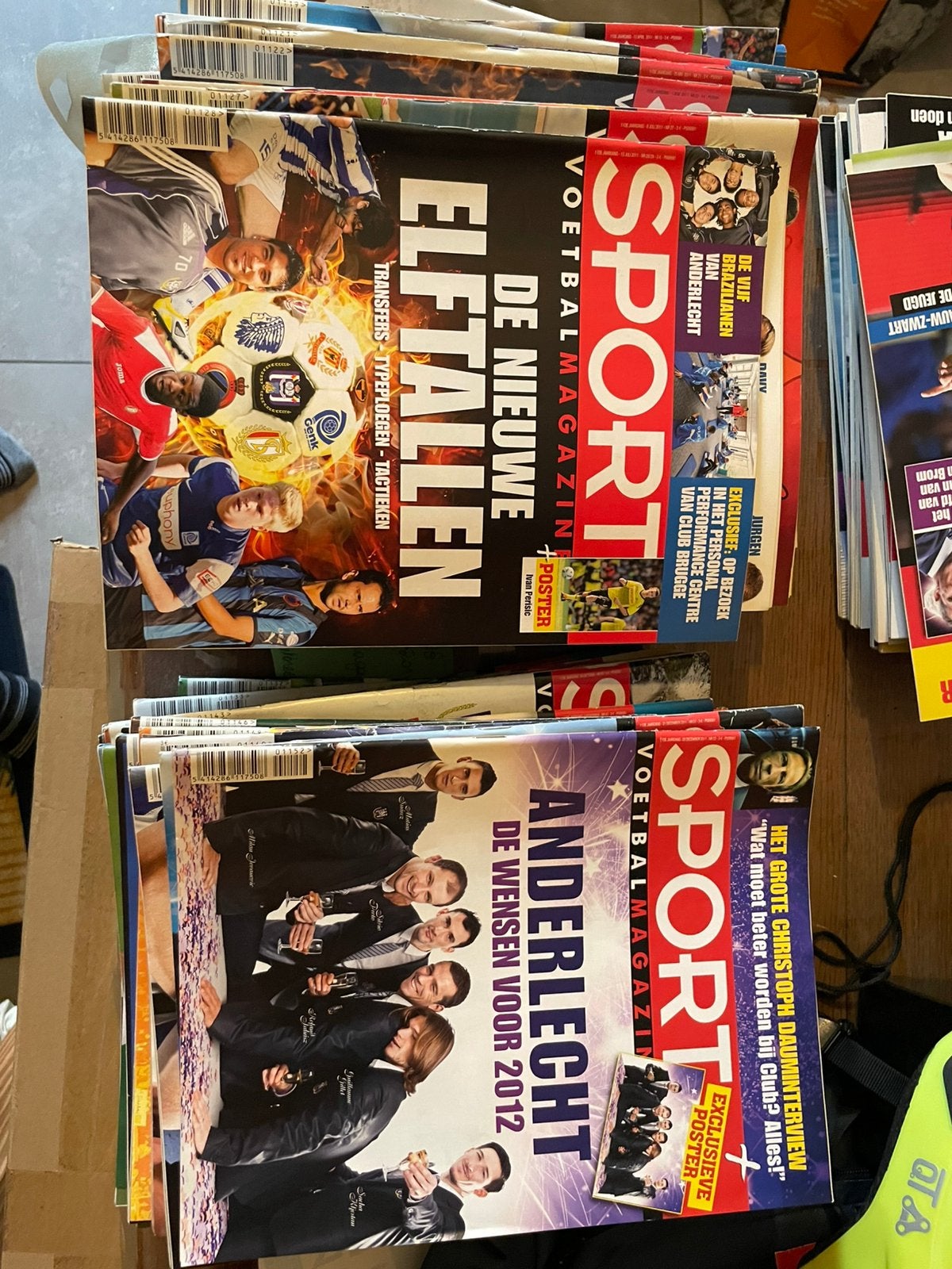Sport voetbal magazine 2011, Ophalen