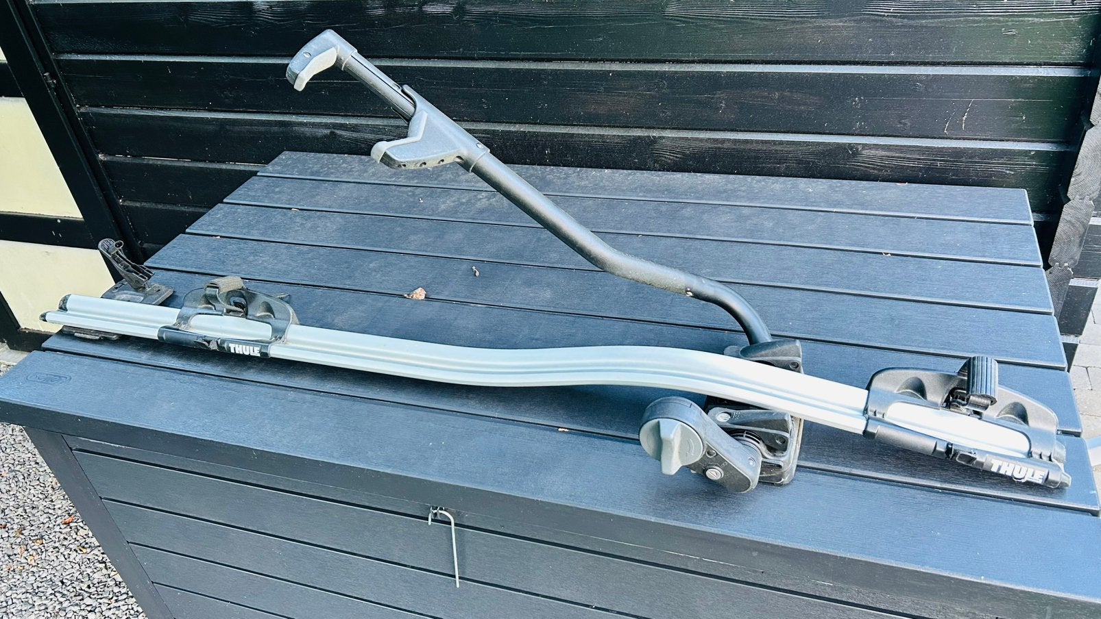 Thule ProRide 591 - zwart/alu, Auto diversen, Fietsendragers, Ophalen, Zo goed als nieuw