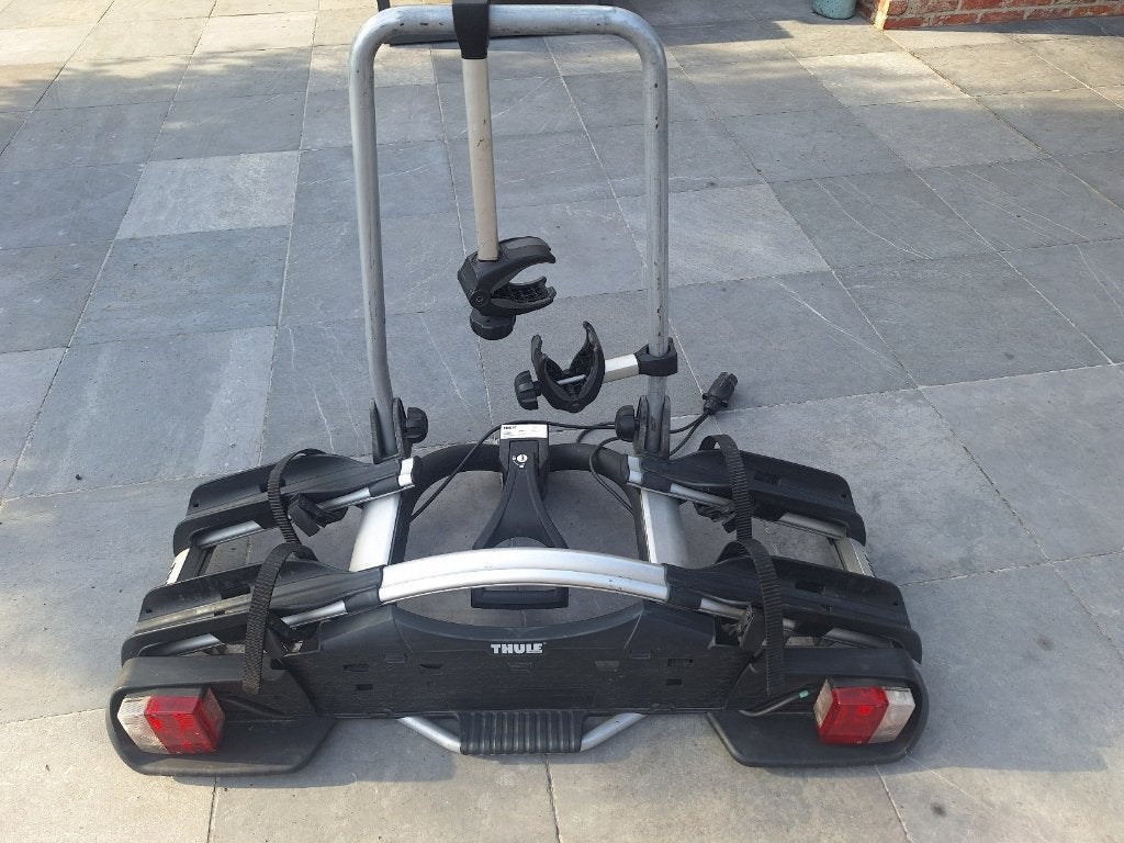 Fietsendrager Thule EuroWay 921, Ophalen, 2 fietsen, Gebruikt, Trekhaakdrager