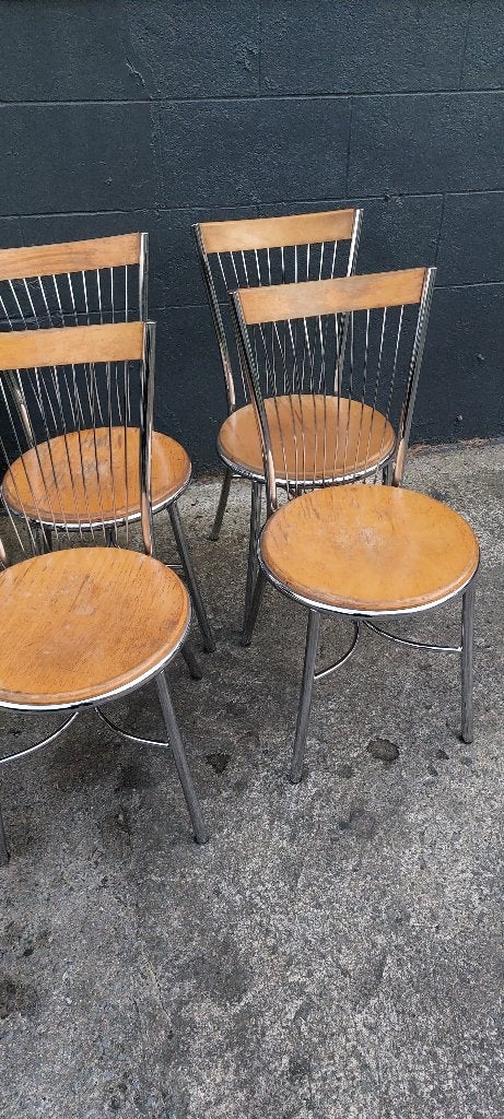 CHAISES DE CUISINE, Enlèvement, Utilisé, Quatre
